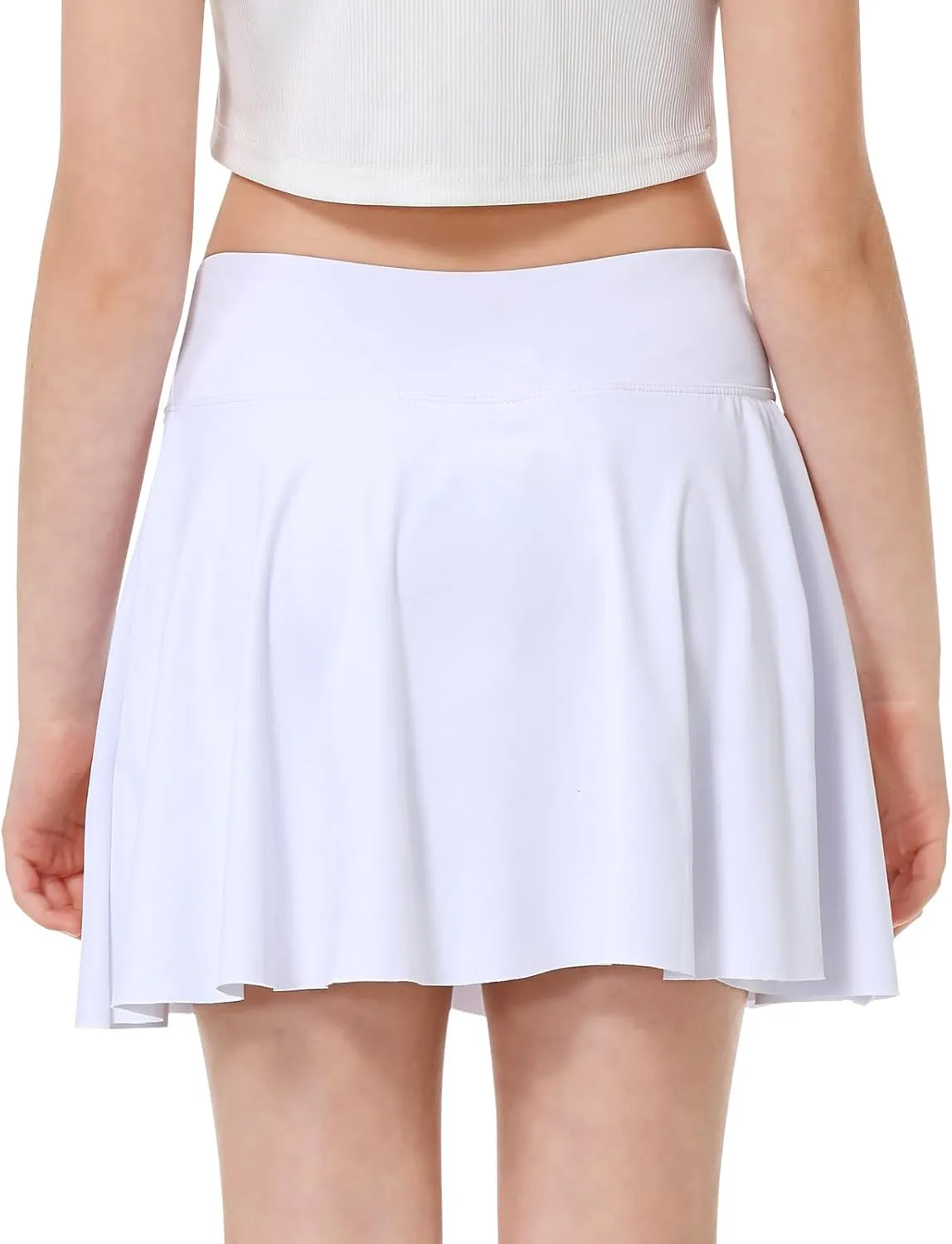 Athletic Skorts for Girls Tennis Golf Skirts with Shorts and Pockets Flowy Workout Golf Running Skirts Tie-Dye