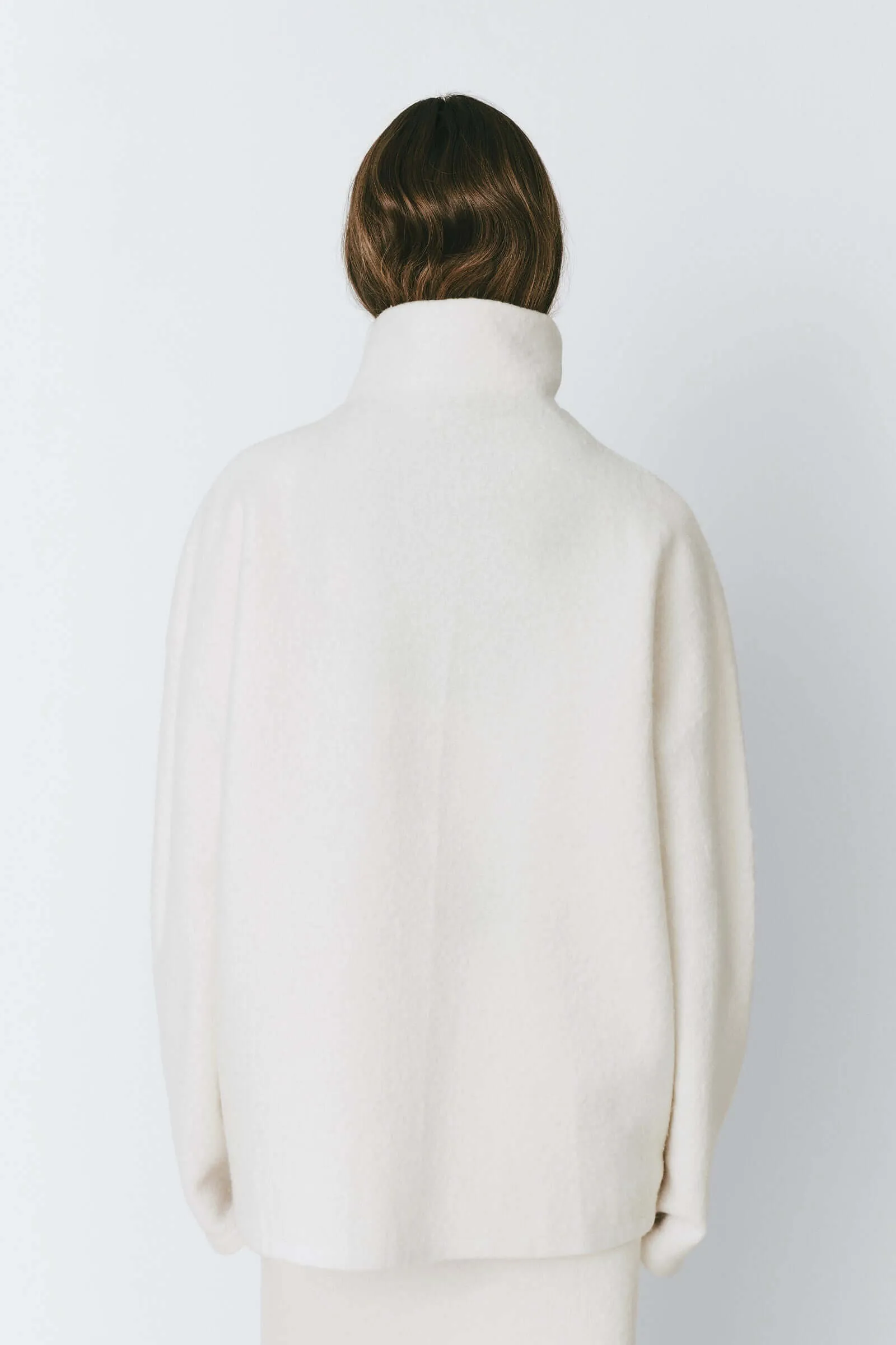Benoit High Neck Wool Sweater