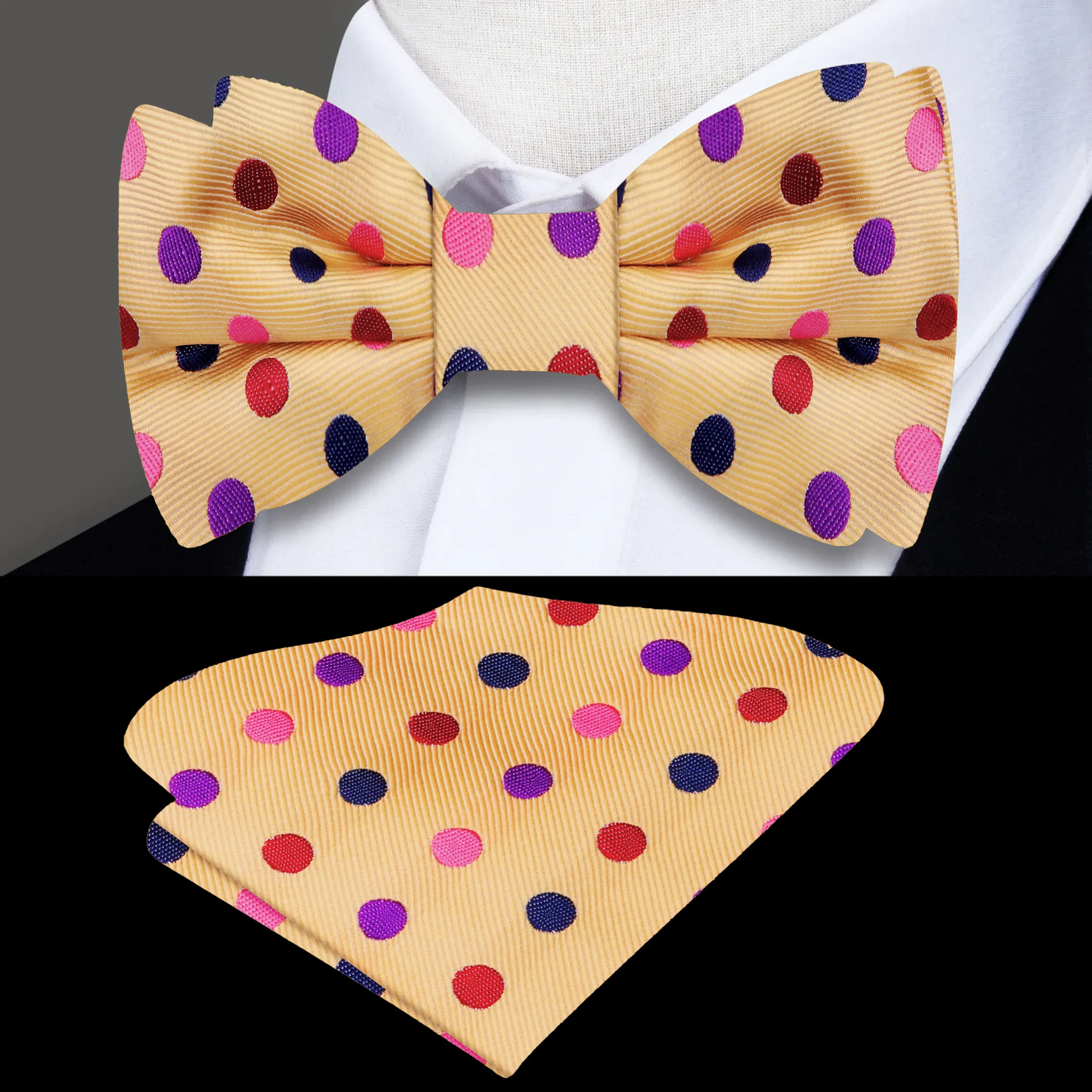 Birthday Polka Bow Tie