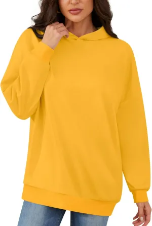 BISHUIGE Womens Sweatshirts Hoodies Long Sleeve Pullover Oversized Half Zip Casual Fashion Outfits Clothes 2025