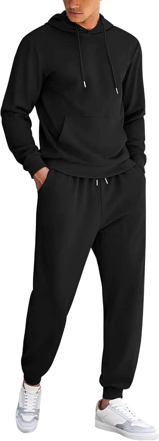 COOFANDY Men's Tracksuit 2 Piece Hoodie Athletic Sweatsuits Casual Jogging Suit Sets