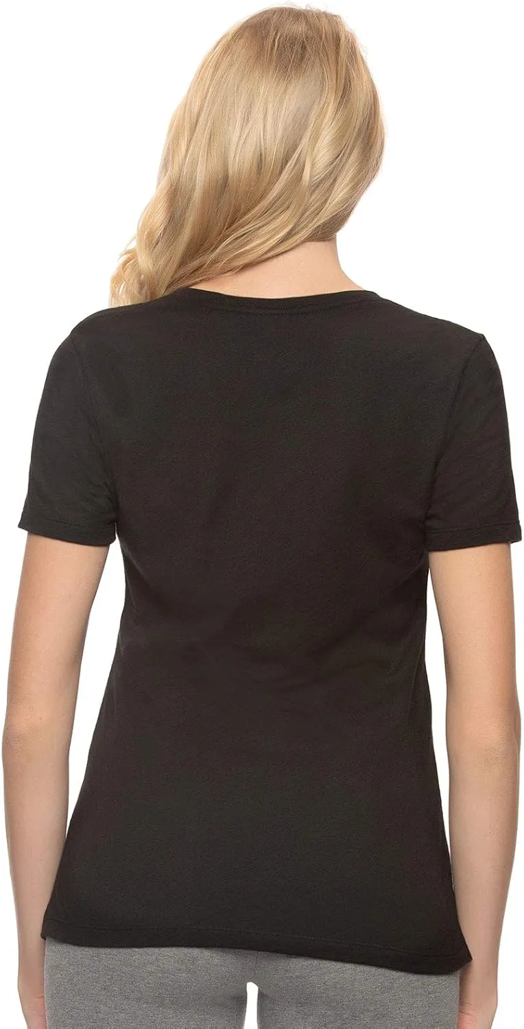 Felina | Slub Jersey V-Neck T-Shirt | Short Sleeve | 2-Pack