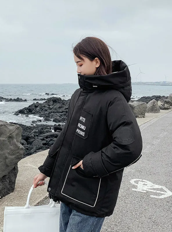 Female Warm Winter Jacket Women Short
