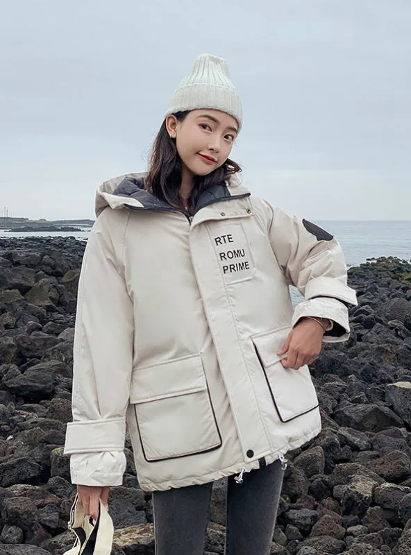 Female Warm Winter Jacket Women Short
