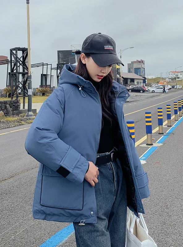 Female Warm Winter Jacket Women Short