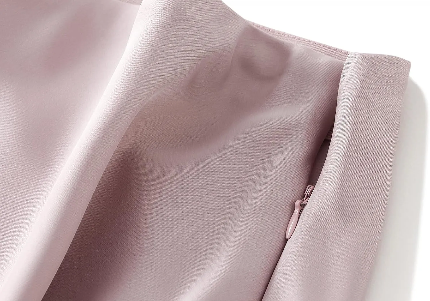 GOLDSTITCH Women's Satin High Waist Skirts Elegant Flared Casual A Line Maxi Skirt