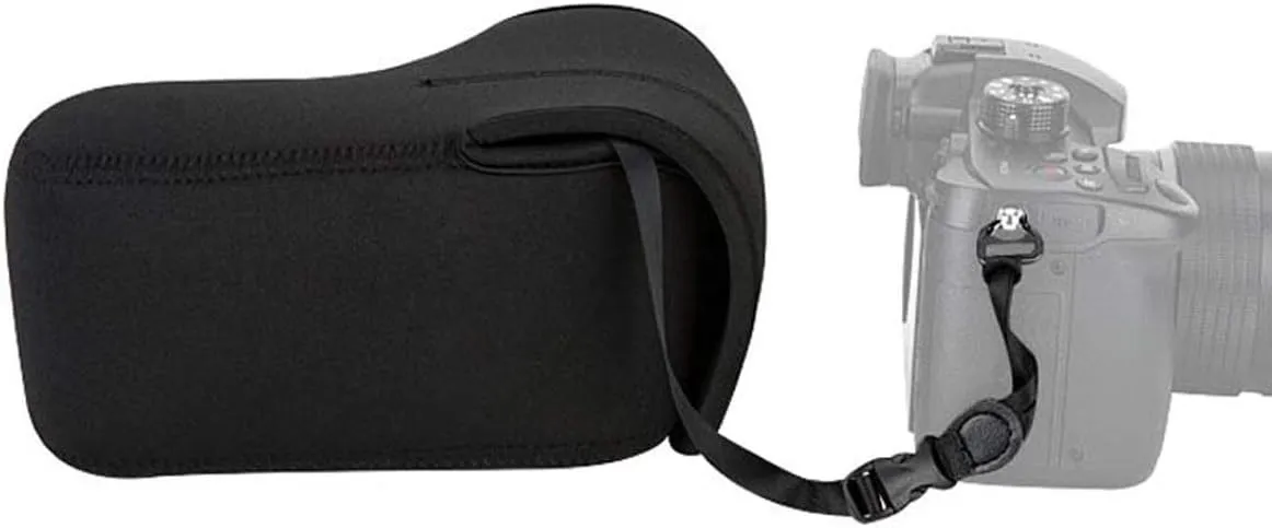 JJC Ultra Light Neoprene Camera Case Pouch Bag for Canon EOS R EOS RP  24-105mm Lens, 80D 70D 750D  18-135/17-85/18-55mm, Nikon D7500 D7200 D5500, Panasonic GH5 GH5S  12-60mm Lens, Water Resistant