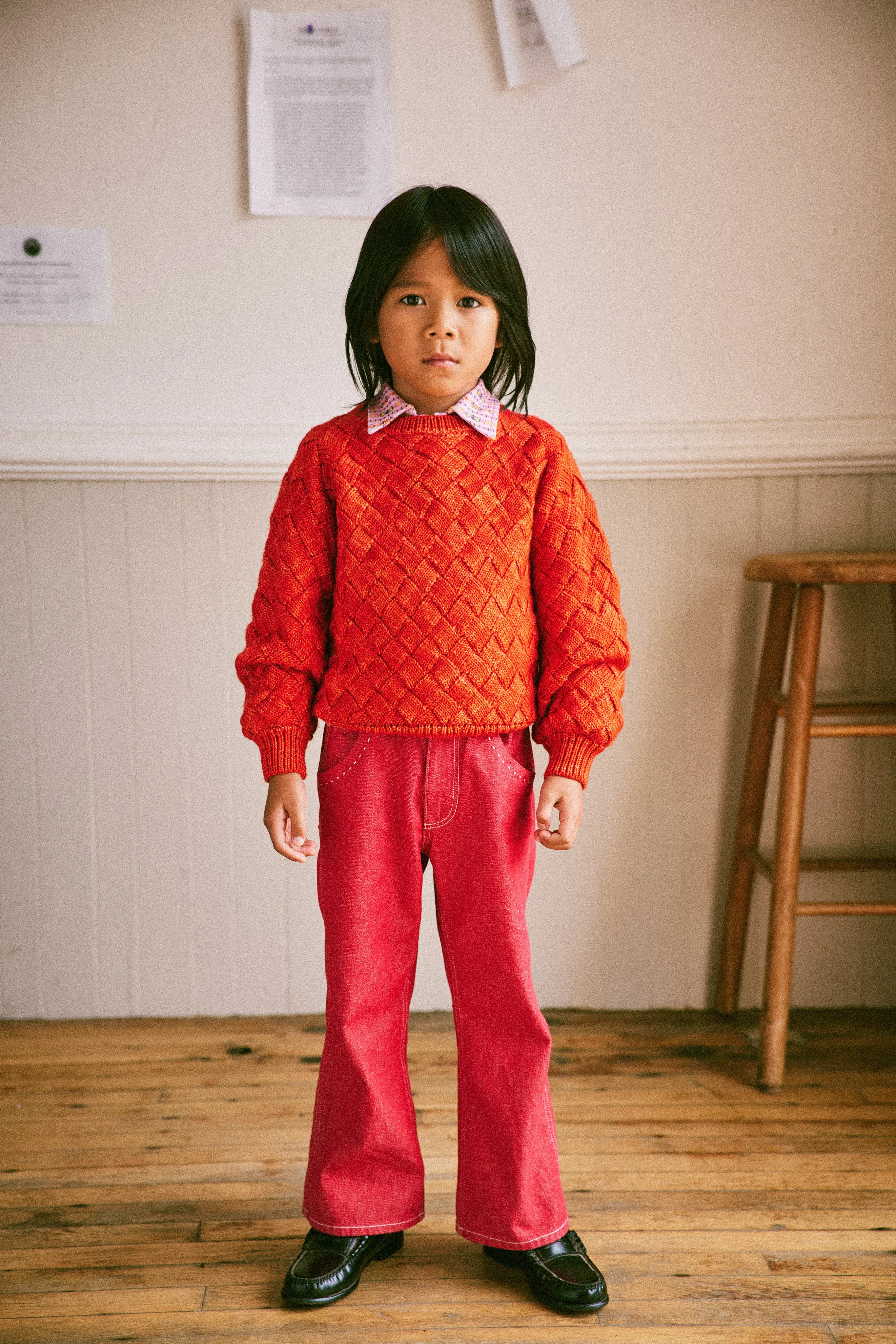 Little Entrelac Sweater