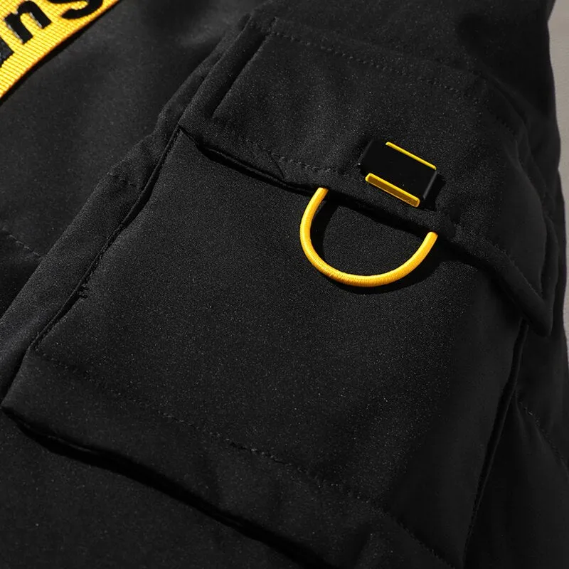 Men's Casual Thick Pocketed Down Jacket