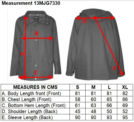 Men's Detachable Hood Oversize Outdoor Jacket