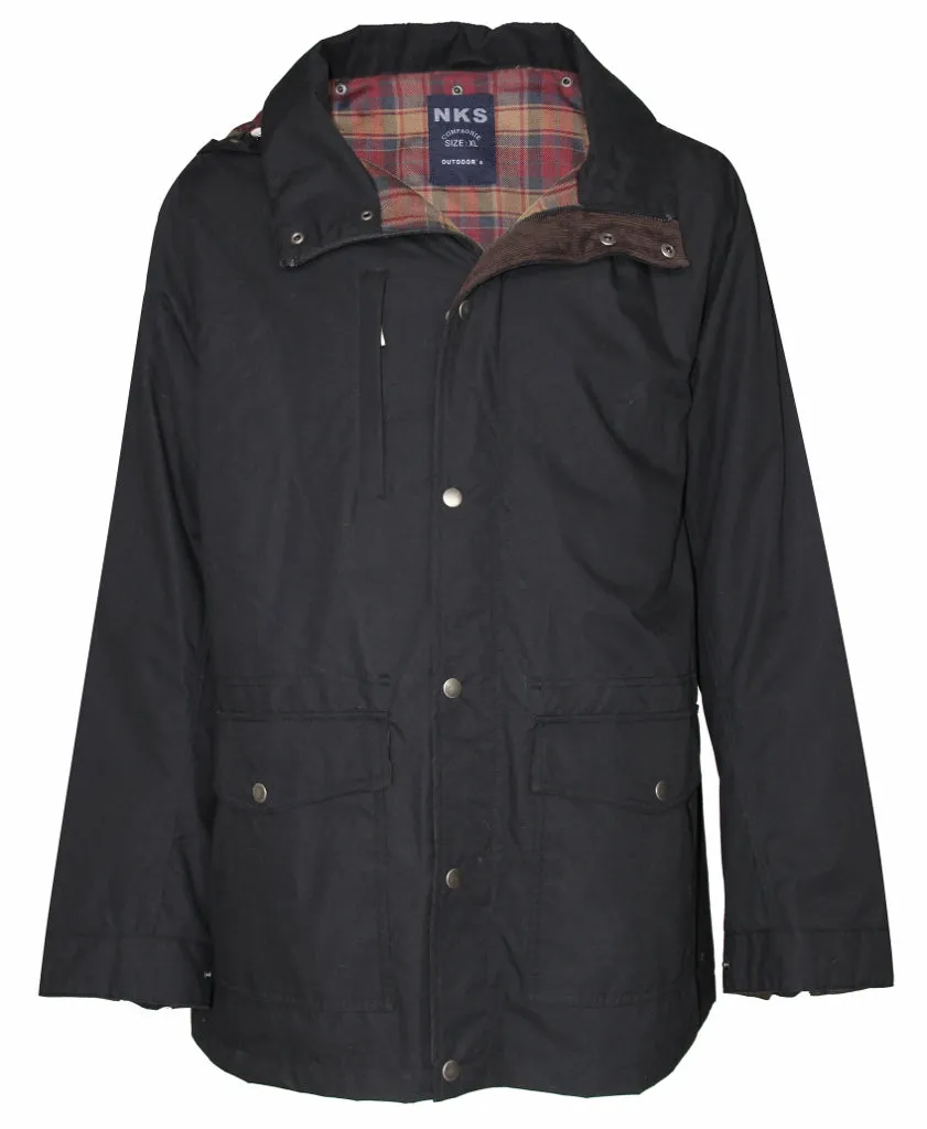 Men's Detachable Hood Oversize Outdoor Jacket