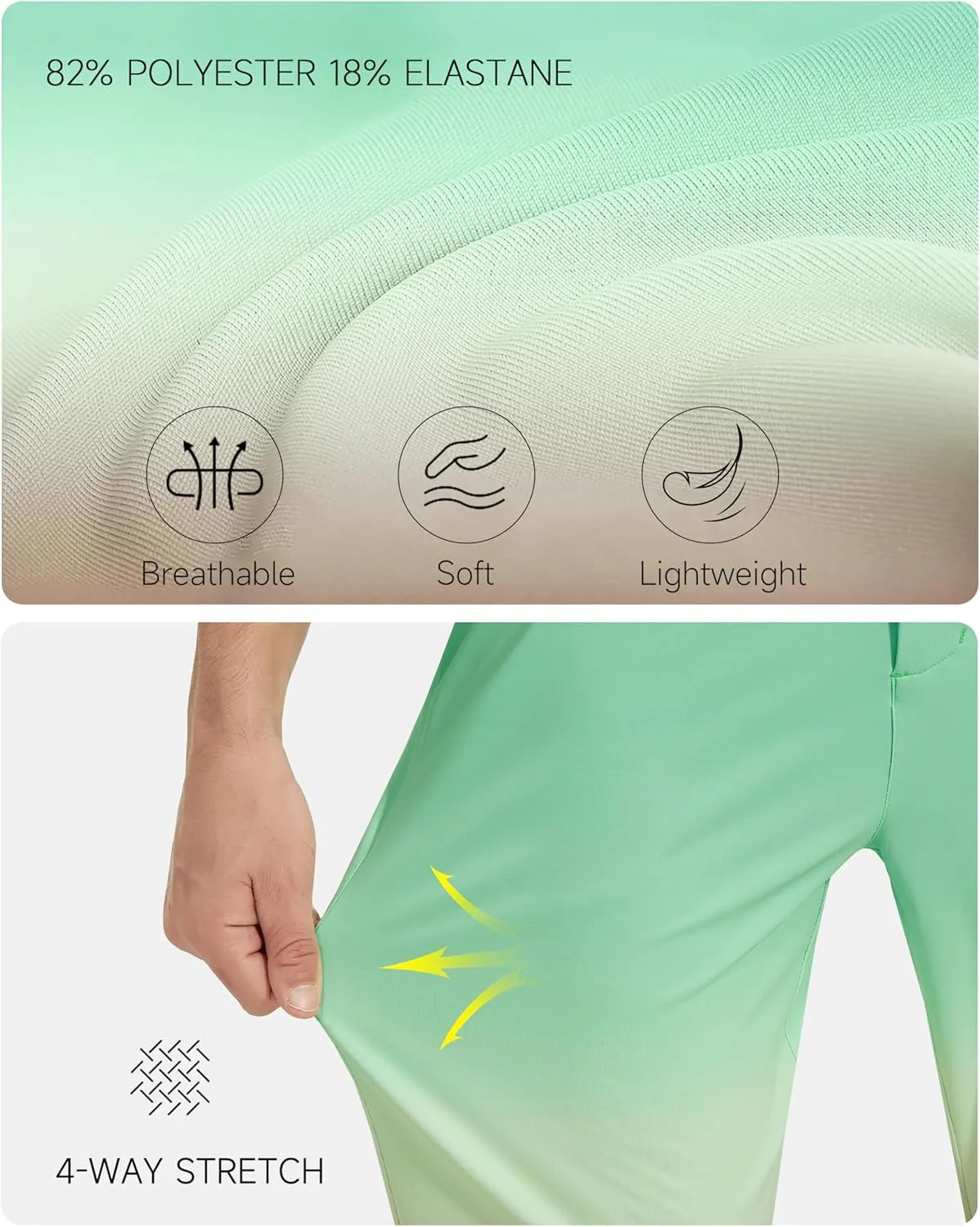Men's Sweatpants Lightweight Joggers for Men Athletic Causal Pants for Workout, Jogging, RunningGolf