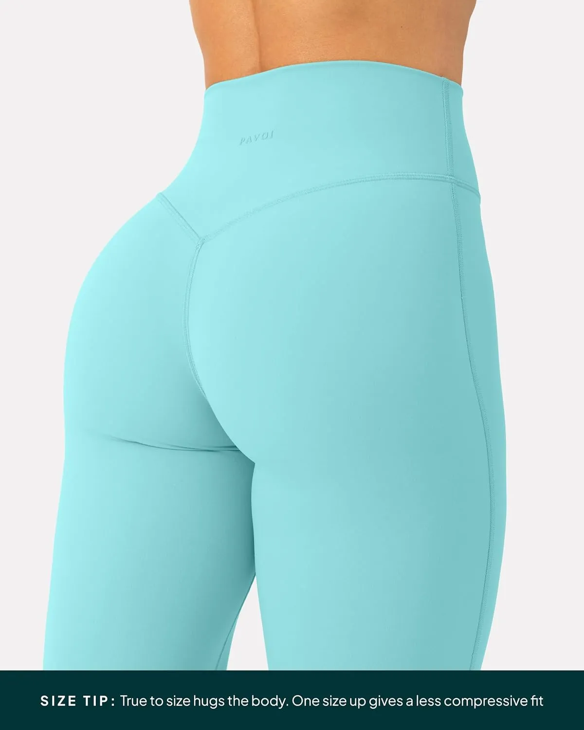 PAVOI ACTIVE Buttery Soft Workout Leggings for Women - High Waisted No Front Seam Gym Leggings Yoga Pants - FlexFlow