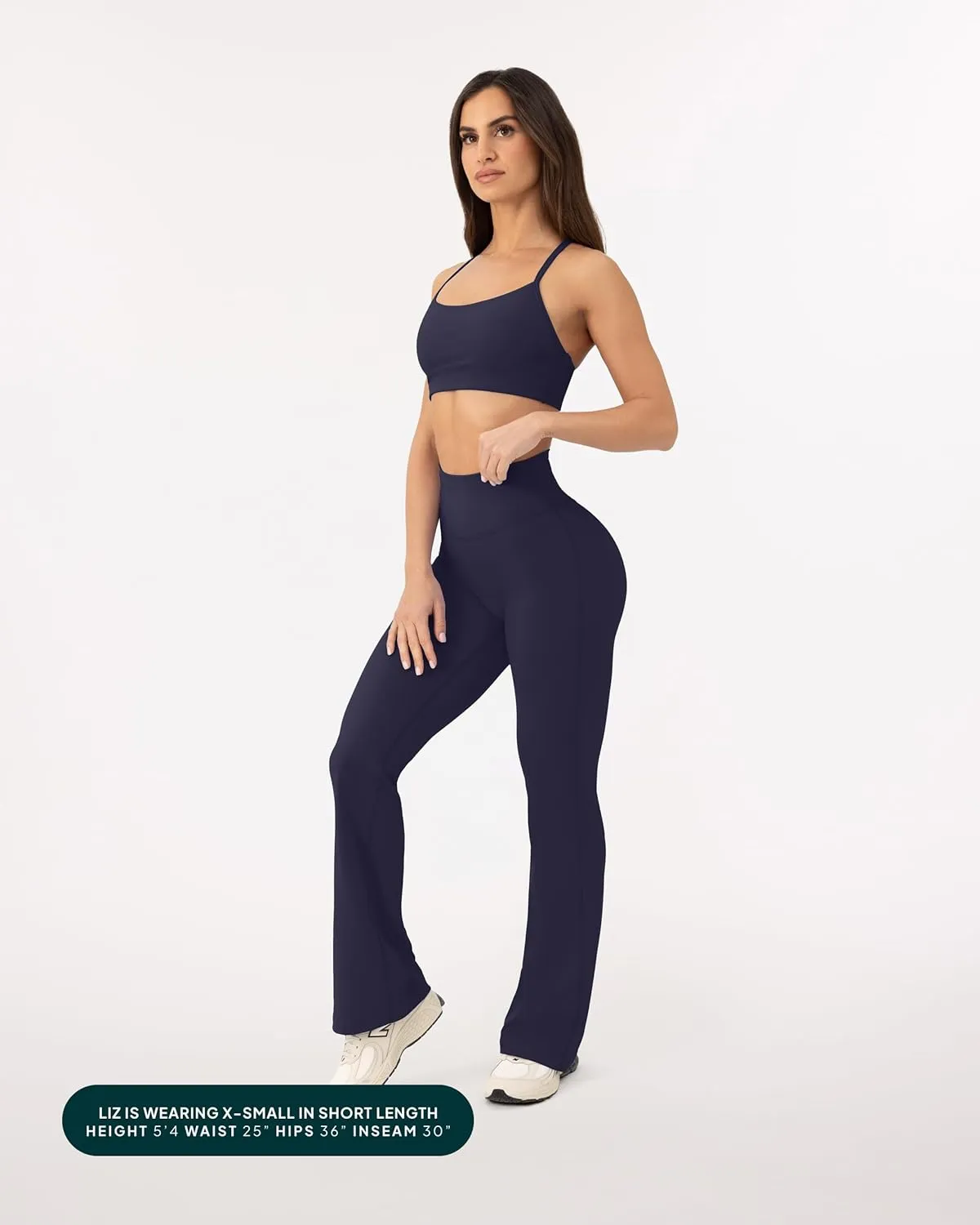 PAVOI ACTIVE High Waisted Flare Leggings for Women - Buttery Soft Bell Bottom Workout Flared Wide Leg Yoga Pants - FlexFlow