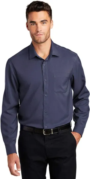 Port Authority Men's Long Sleeve Performance Staff Button-Down Shirt