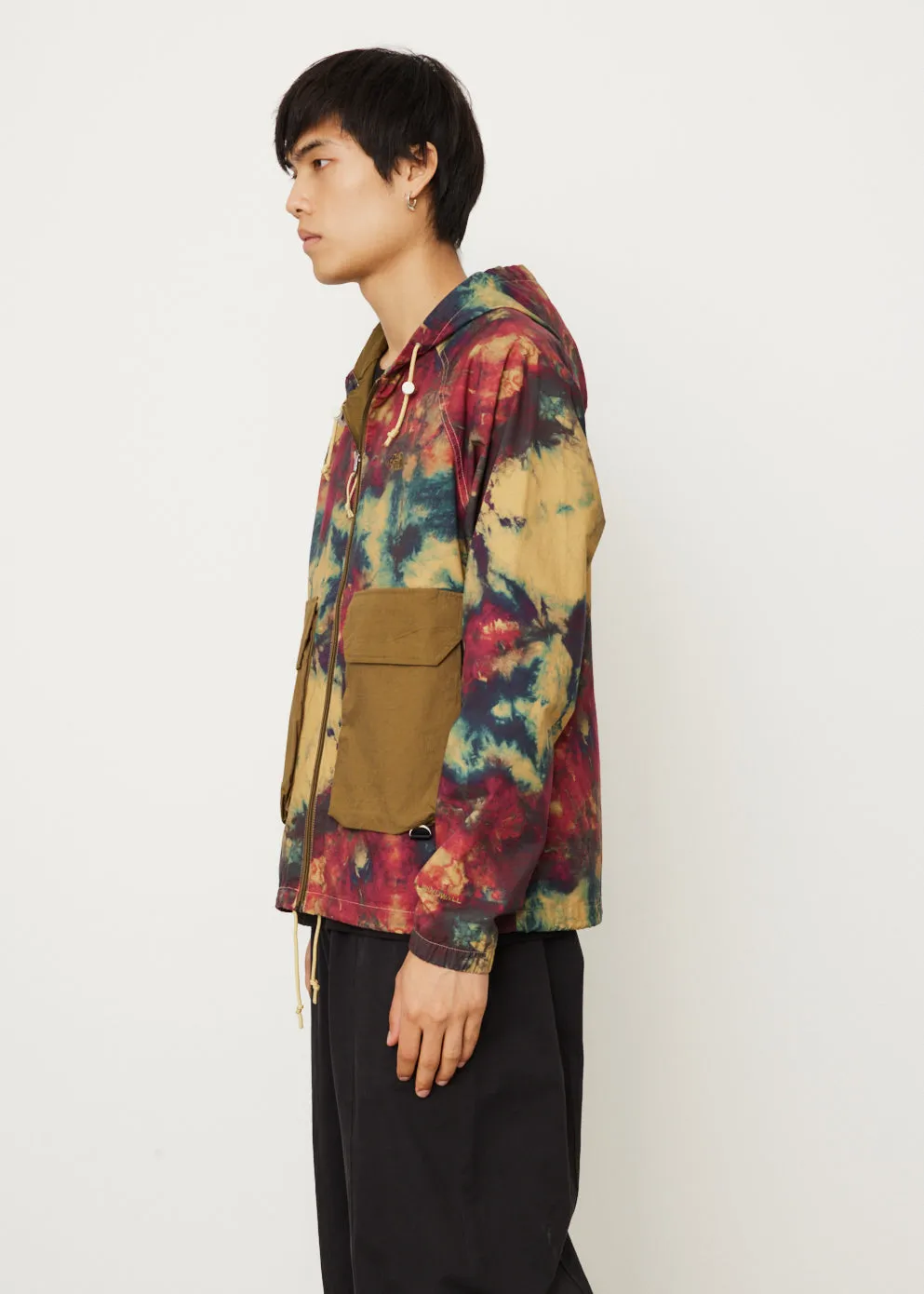 Printed Ripstop Wind Hoodie