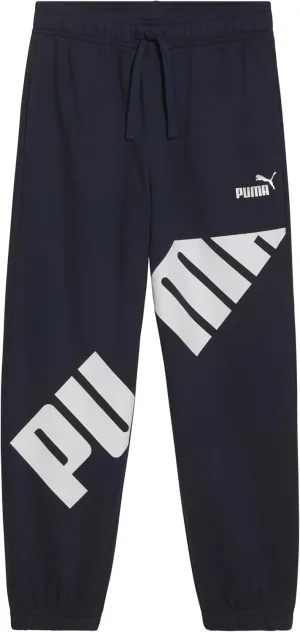 PUMA Boys' Core Logo Jogger, Side Seam Pockets, Elastic Waistband, Pull on Pant