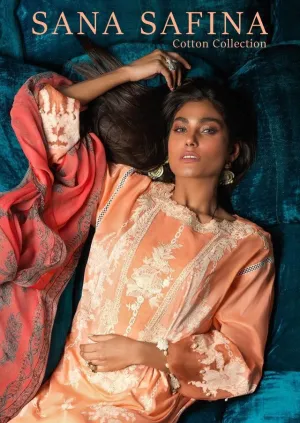 SHRADHHA DESIGNER SANA SAFINA PAKISTANI JAM COTTON SUIT COLLECTION