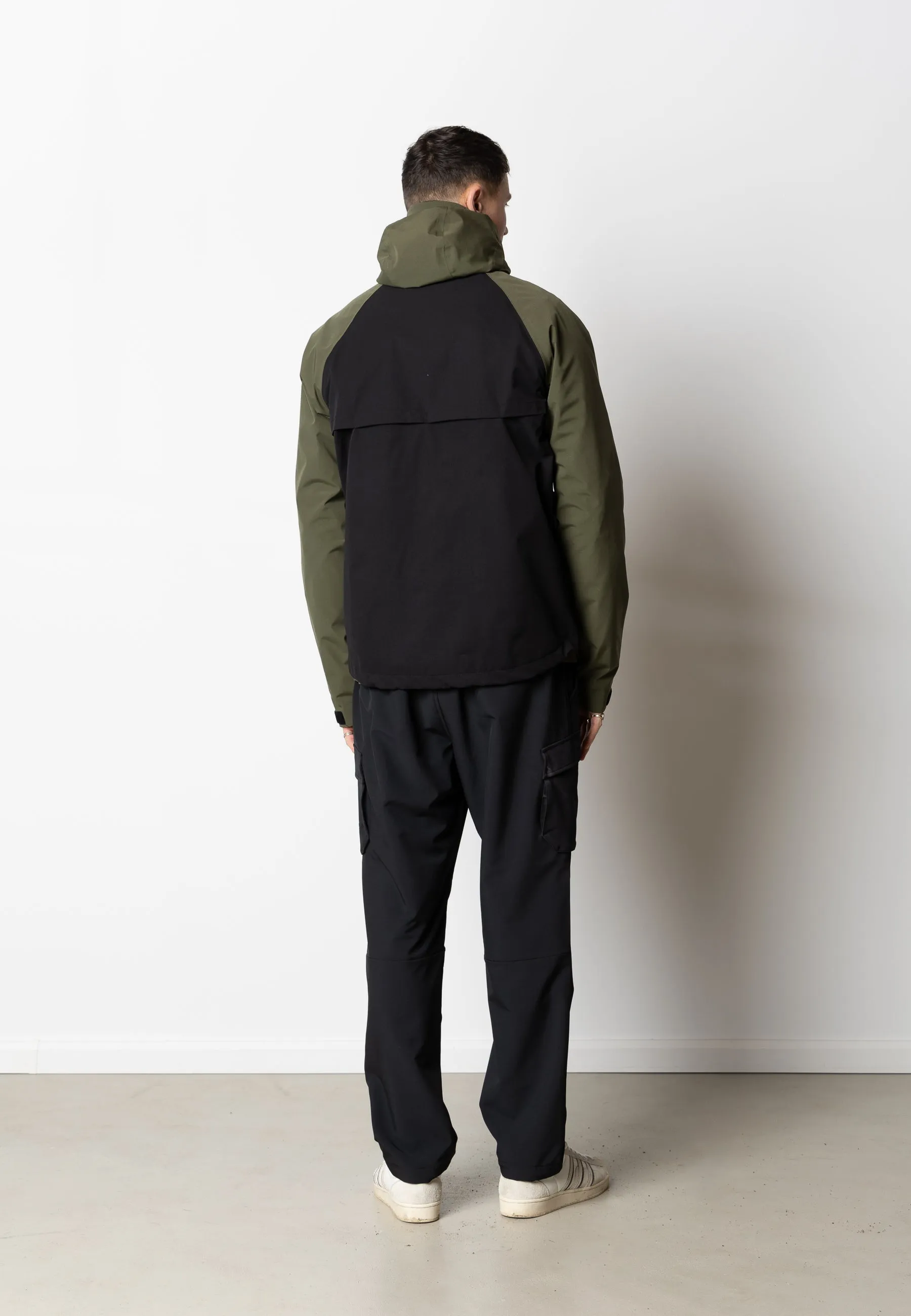 SKY SHELL JACKET - 2 COLOR - Army/Black