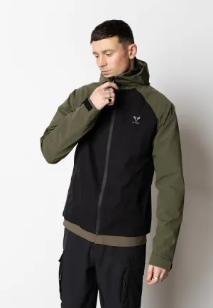 SKY SHELL JACKET - 2 COLOR - Army/Black