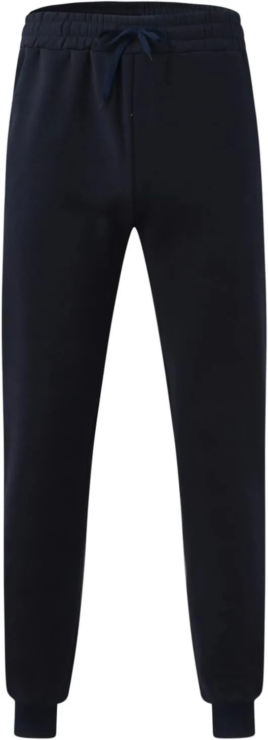 Sweatpants for Men with Pockets Jogger Sweatpants Drawstring Outdoor Trousers with Pockets Men's Cotton Multi-Pockets