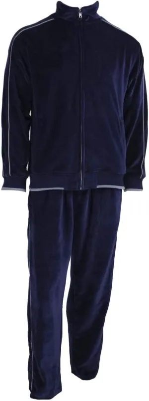 Sweatsedo Mens Velour Tracksuit