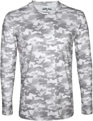 Tattoo Golf Performance Golf Long Sleeve Undershirt, Camo White, 2X-Large