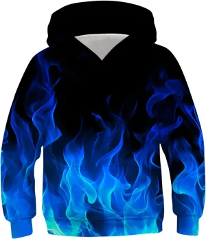 UNICOMIDEA Kids Hoodies Pullover 3D Sweatshirt Jumpers Tops for Boys Girls 6-16 Years Old
