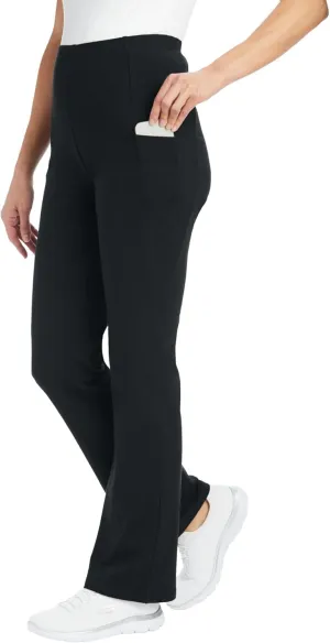 Woman Within Plus Size Pocket Bootcut Legging