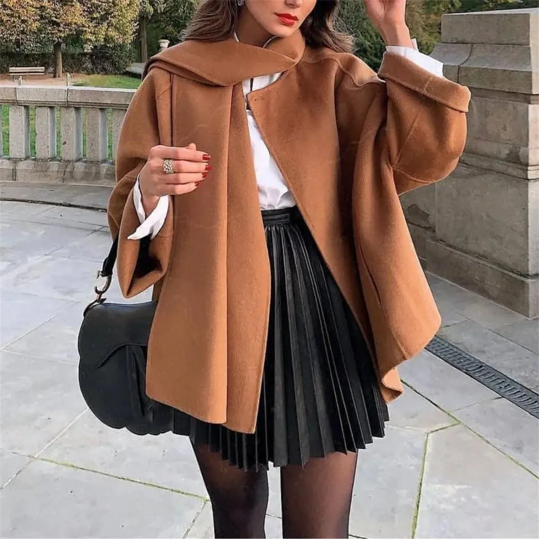 Women Pleated Mini Skirt High Waisted Solid Color Casual A-Line Skirts