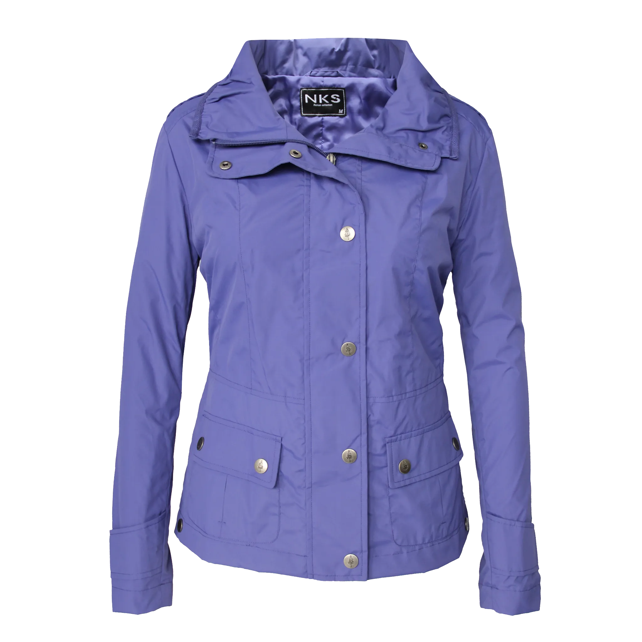 Women's Collared Lightweight Rainoff Jacket