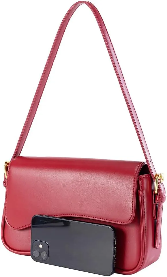 Womens Hobo Shoulder Bag Handbags Retro Evening Vegan Leather Underarm Bag Shoulder Tote Bags 2025