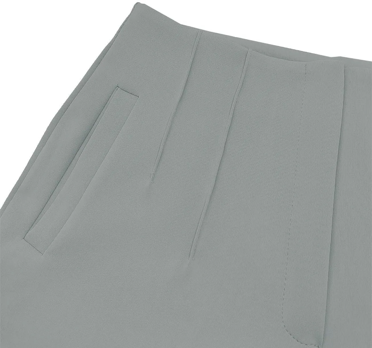 Womens Straight Leg Pants 2024 High Waisted Stretchy Business Casual Work Pants Dress Office Trousers with Pockets