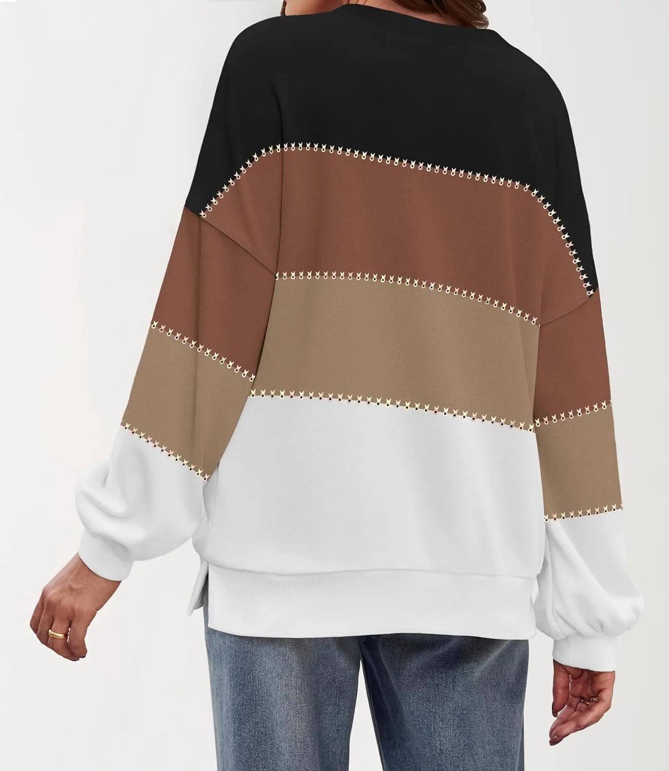 Zeagoo Women Loose Sweatshirts Pullover Tops Long Sleeve Shirt Casual Fall Outfits Y2K Clothes 2024